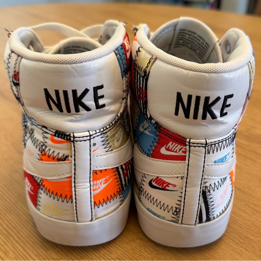 Nike Blazer Mid Patchwork Sneaker 10.5 - Picture 3 of 9